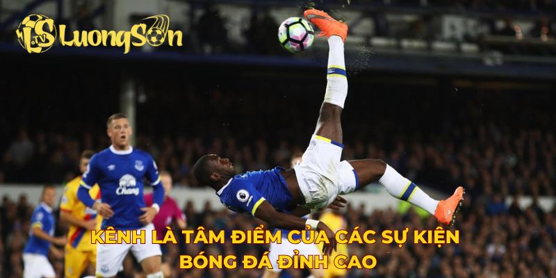 Luongson TV là tâm điểm của các sự kiện bóng đá đỉnh cao